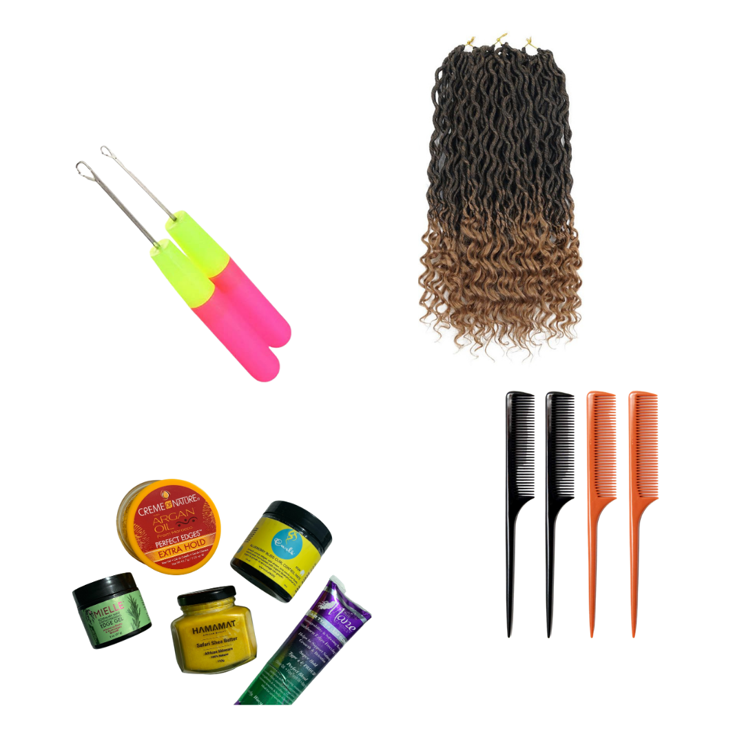 Materials needed for faux locs